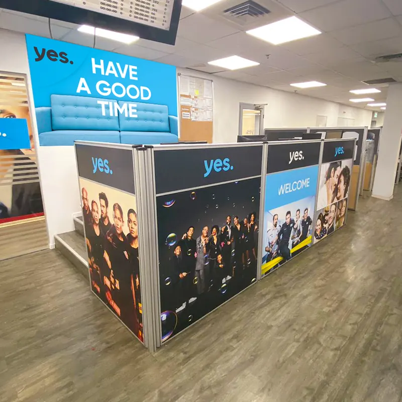 שילוט ומיתוג עבור YES — פרויקט של אדם שלטים — תמונה 7